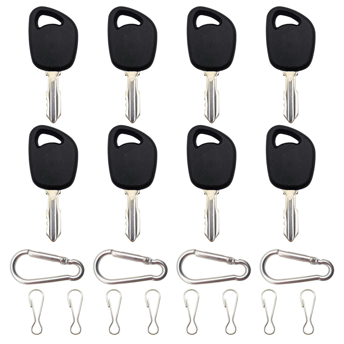 Strongthium gy20680 lawn-mower-keys 8-pack front view ready for replacement