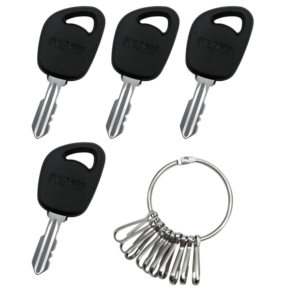 Strongthium replacement key GY20680 for compatible lawn tractors ensures reliable ignition.