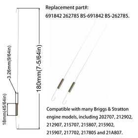Strongthium throttle return spring closeup showing precise engagement