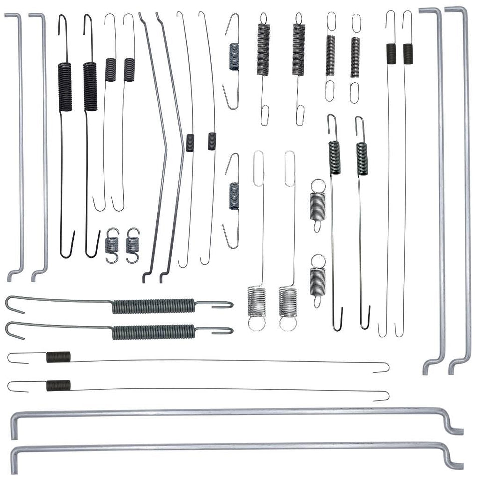 Strongthium throttle return springs assortment front view highlighting compatibility for small engines and mowers