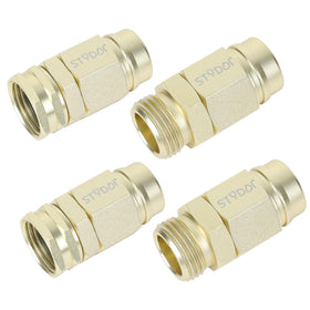 STYDDI 5-8-inch hose connector repair fittings in field use for quick repairs.