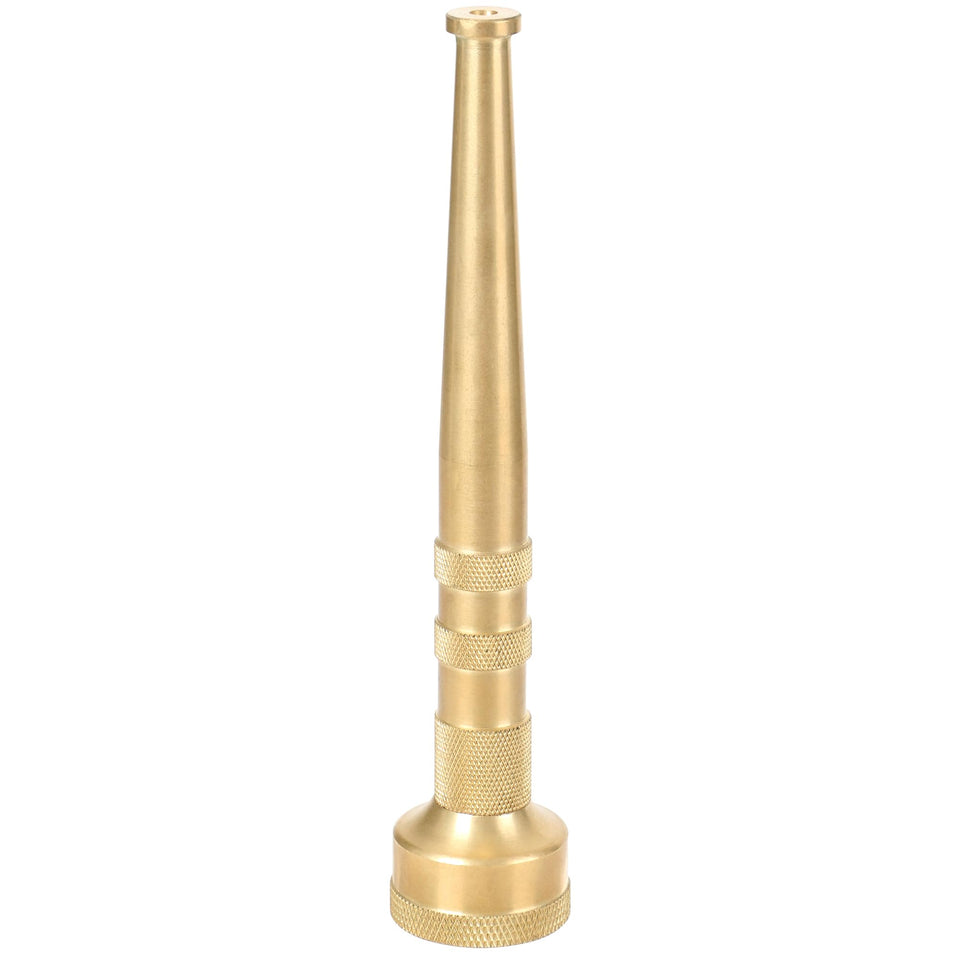 STYDDI brass hose nozzle front view for powerful outdoor cleaning