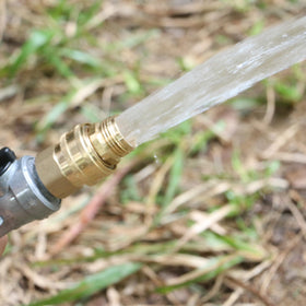 STYDDI heavy-duty build feels sturdy, ideal for reliable hose connections.