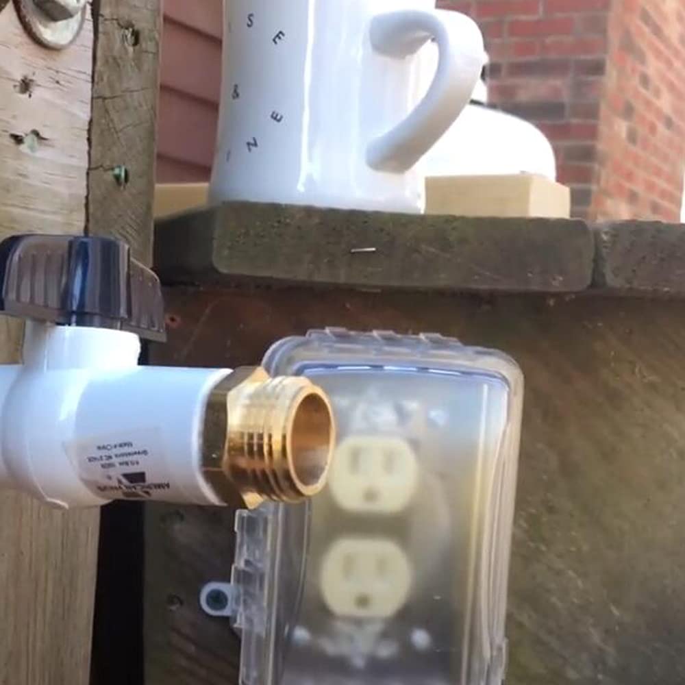 STYDDI hex fitting aids easy installation with a wrench.
