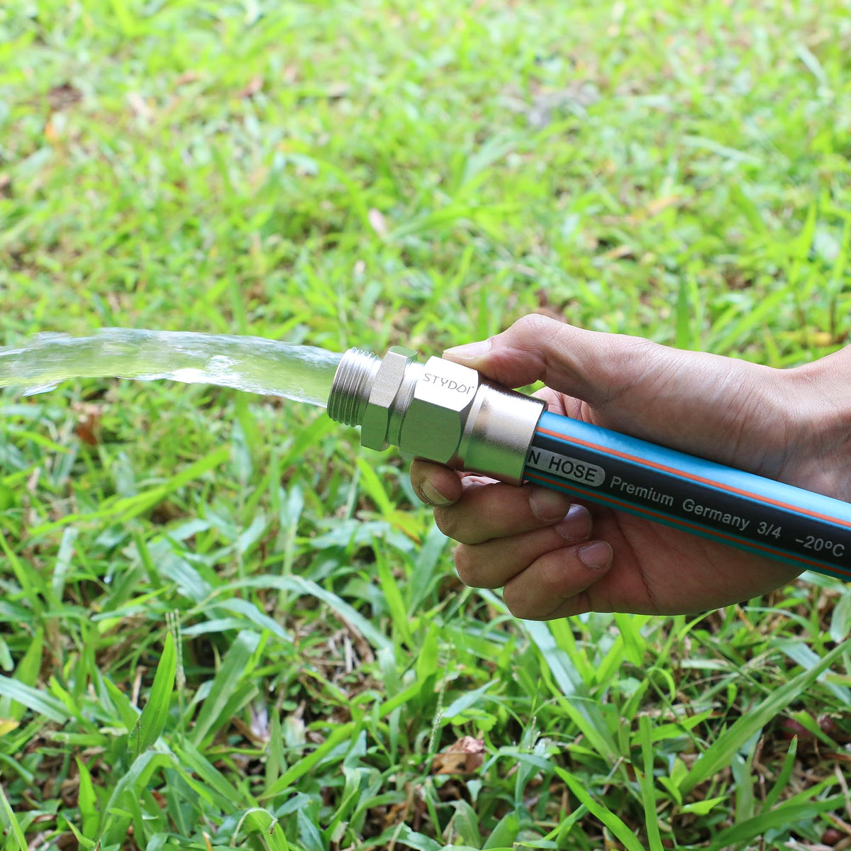 STYDDI lead free stainless fittings protect your garden setup.