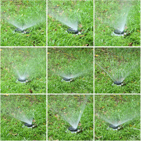 Styddi outer ring pattern offers wider spray for larger garden areas.