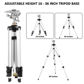 STYDDI pulsating head delivers broad 70 ft diameter coverage for large areas.