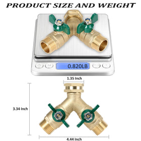 STYDDI upgrade grip big handles simplify valve operation from a distance.