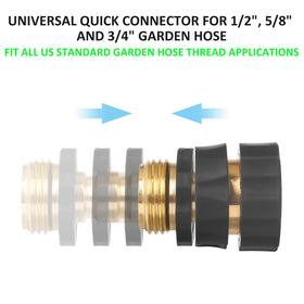 STYDDI 3/4 inch US thread compatibility ensures universal use with standard hoses.