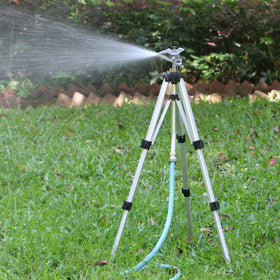 STYDDI wide-area irrigation helps protect landscapes around fences and shrubs with fewer passes.