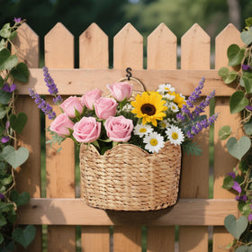 Stylave boho patio display adds charm while keeping essentials ready.