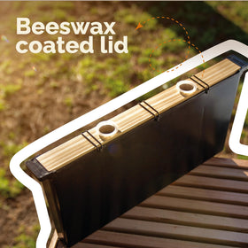 Subernig Bee Feeder two-pack ready for use in hives.