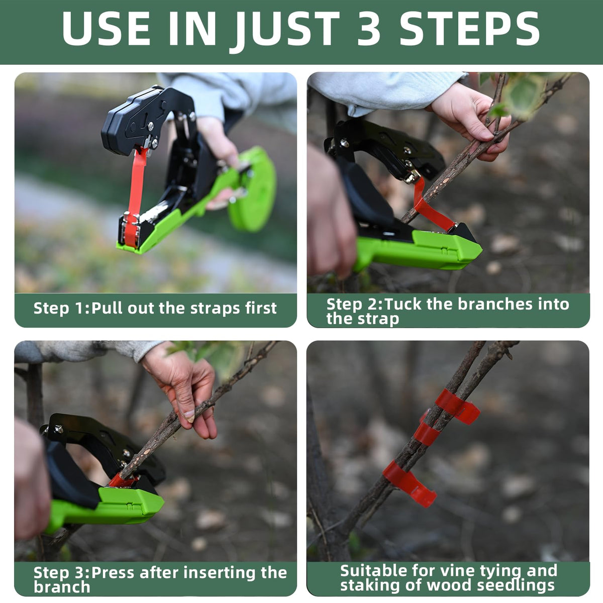 Ultra-lightweight SUCA tool at 420g for comfortable handling.