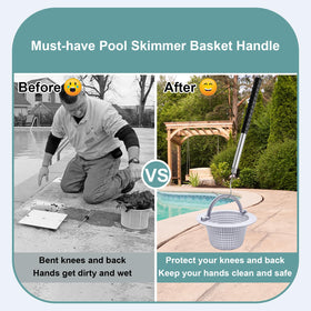 SucculentLovers anti-slip wrapped handle enhances grip during cleaning.