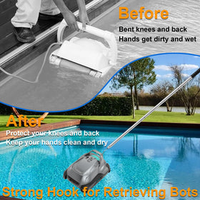 succulentlovers pool retrieval hook cordless model compatibility for easier retrieval