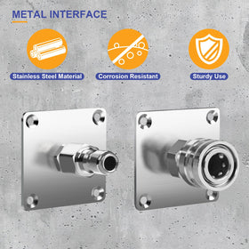 succulentlovers wall mount screws and anchors ensure sturdy installation.