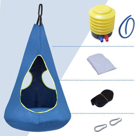 Suchdeco Kids Nest Swing Chair with 900D Oxford fabric resists fading.
