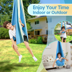 Suchdeco Sensory Swing 360-degree swivel hanger enables versatile movement
