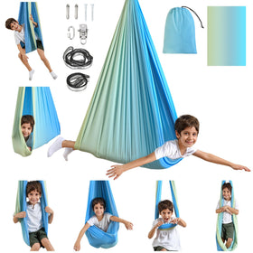 Suchdeco Sensory Swing indoors and outdoors for calm play and vestibular input