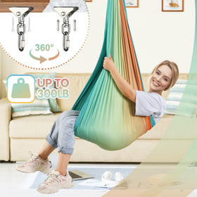 Suchdeco swing with 300 lb weight capacity suitable for kids and adults.