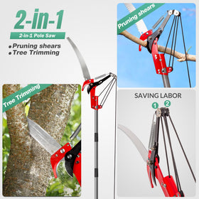 Suchtale 65Mn pruning blade stays sharp for precise pruning.