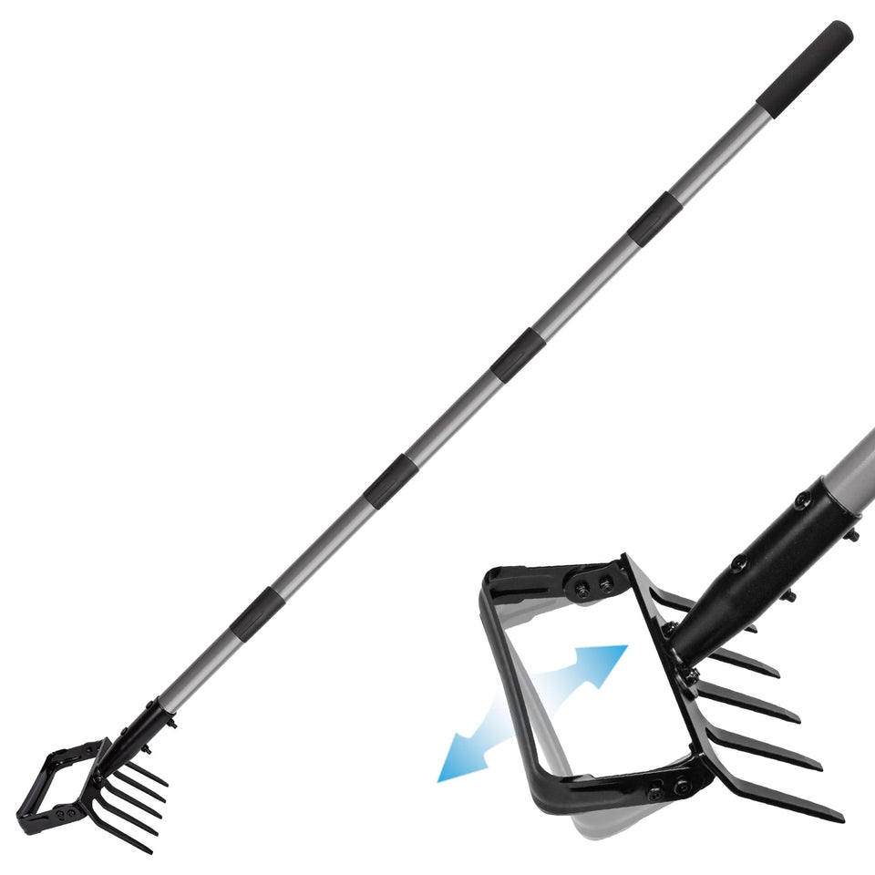 Suchtale 82-inch action hoe front view for efficient weeding