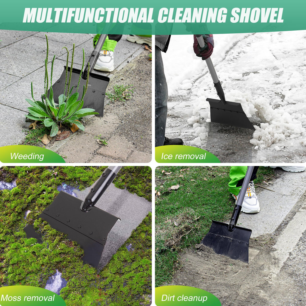 Suchtale Garden Flat Shovel easy assembly kit for quick setup.
