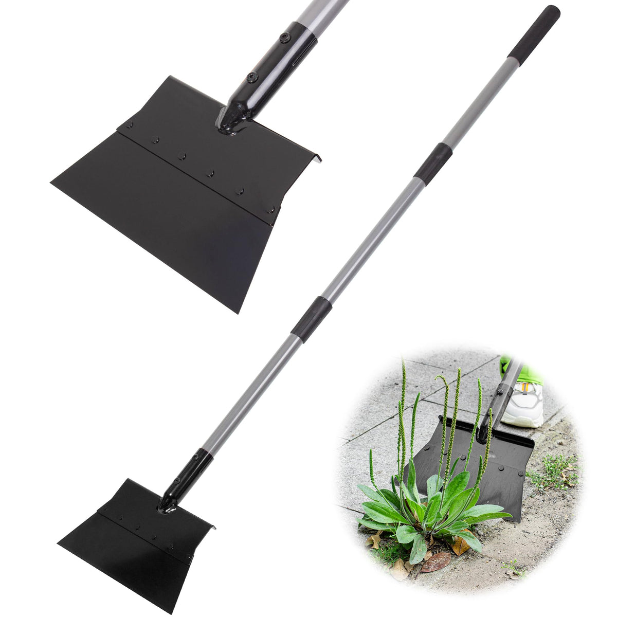 Suchtale Garden Flat Shovel blade for efficient weed removal and edging.
