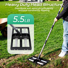 Suchtale heavy-duty iron construction resists rust for long-term outdoor use.