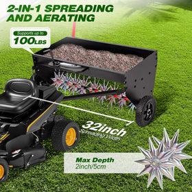Suchtale independent-rotating tines maximize root access and nutrient reach.