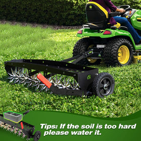 Suchtale pin style hitch enables quick coupling to ATV