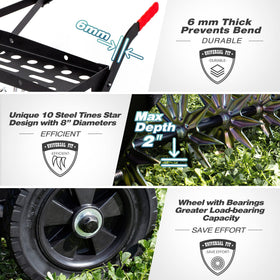 Suchtale reinforced axle and side plates for durability