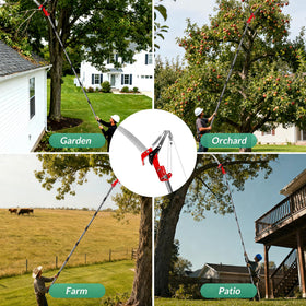 Suchtale safety gear used while pruning for safer operation