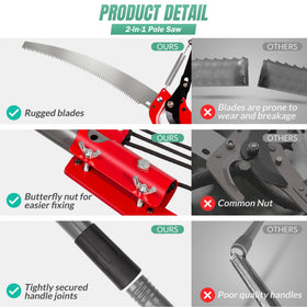 Suchtale telescoping pole sections for adjustable height