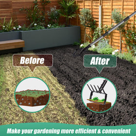Suchtale weed removal and soil loosening in tough beds
