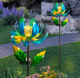 SUCUY easy installation garden decor without wiring or batteries
