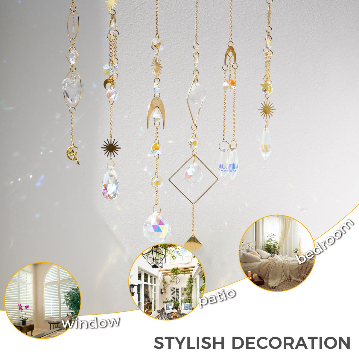 suddus spring branch display sun catchers brighten seasonal decor