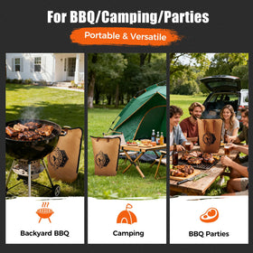 Sufkodu BBQ blanket ideal party companion and gift for grilling enthusiasts.