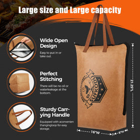 Sufkodu blanket with secure zipper closure keeps heat in during transport.