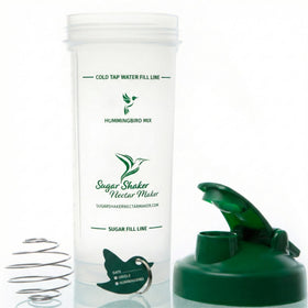 Sugar Shaker Nectar Maker pours instant nectar for backyard birds with no boiling needed