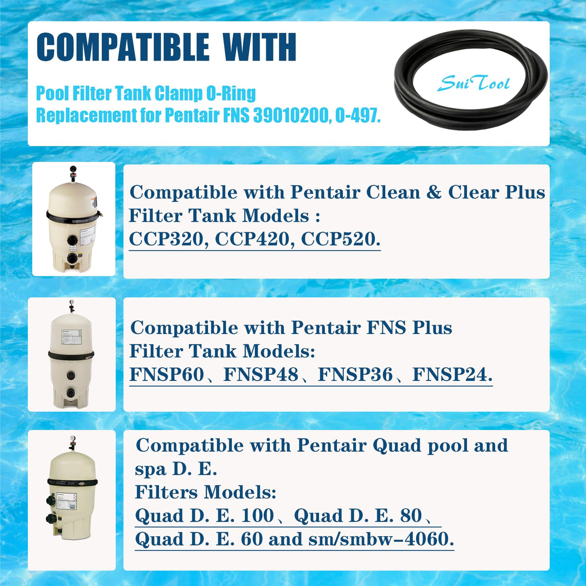 SuiTool O-ring seal visual on FNS Plus tank component