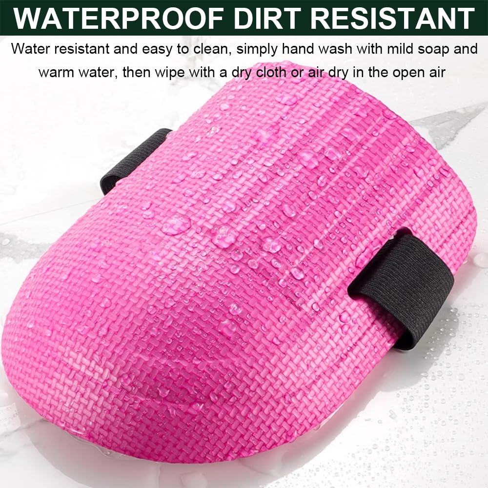 SUJAYU knee pads lightweight design for easy wear during chores