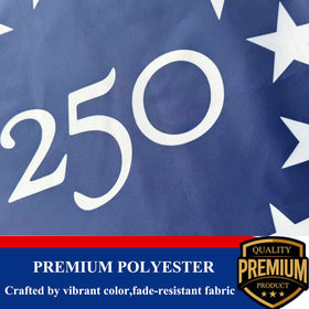 SUJEB outdoor flag decor for commemorations and patriotic gatherings.