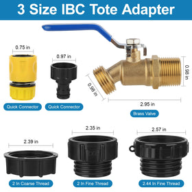 SUKABU high-flow valve enables faster drainage and smoother operation.