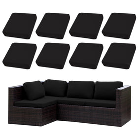 SUKAIKEQA outdoor cushion covers 8pc-set on a sectional sofa refreshes seating
