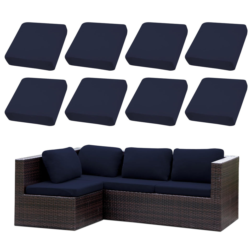 SUKAIKEQA outdoor cushion covers front view for refreshing patio seating