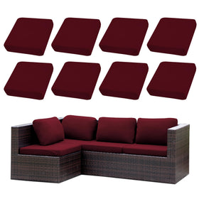 SUKAIKEQA outdoor cushion covers set refreshed patio furniture with durable, weather-ready fabric.
