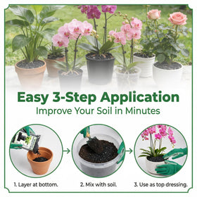 Sukh Horticultural Charcoal supports indoor plant care with better drainage.