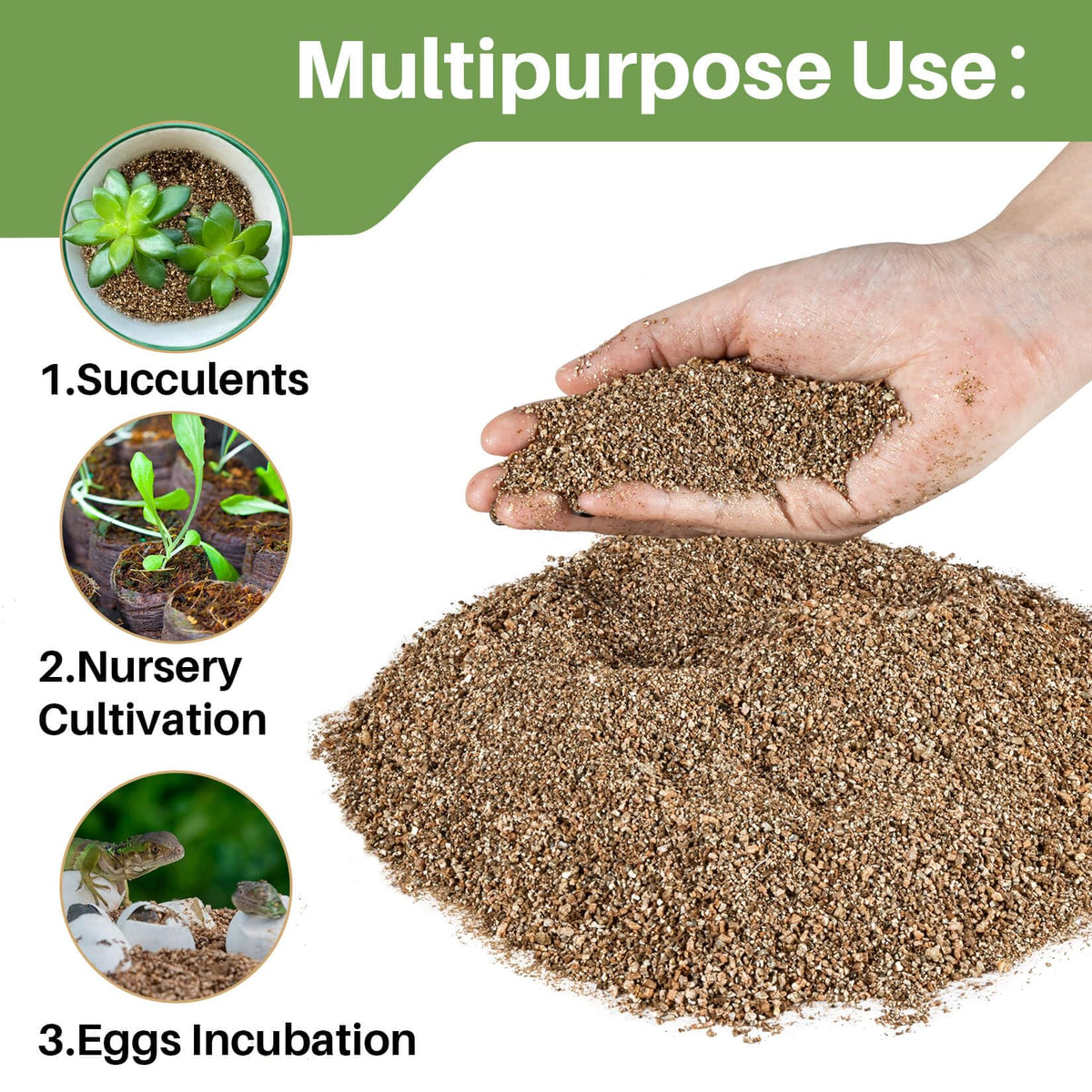Sukh Vermiculite with minerals to help balance soil pH and nutrient availability