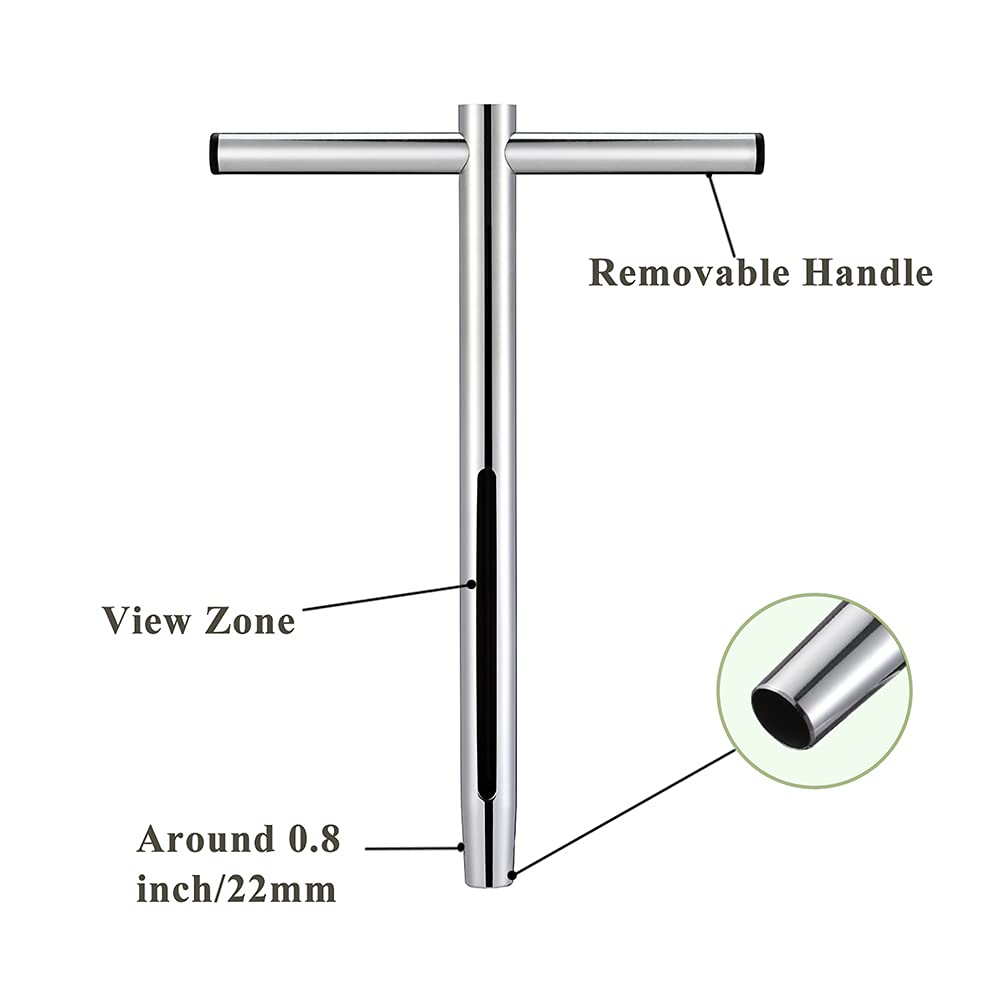 Sukiise probe tip designed to prevent clogging and preserve soil layers.
